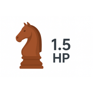 1.5 حصان 1.5 حصان