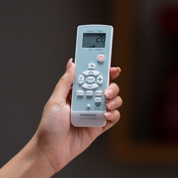 تكييف تورنيدو اسبليت 3 حصان بارد ديچيتال تبريد سريع أبيض TH-C24BEE